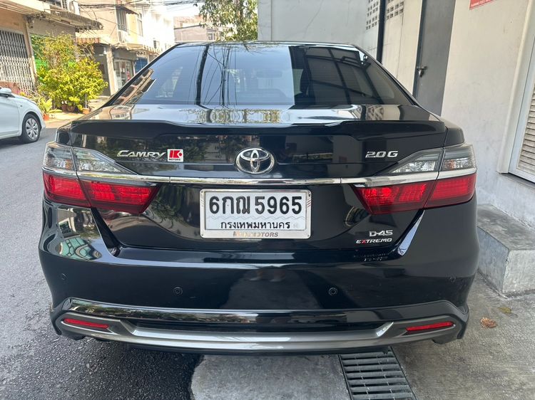 Toyota Camry 2016 2.0 G Extremo Sedan เบนซิน ไม่ติดแก๊ส เกียร์อัตโนมัติ ดำ รูปที่ 4