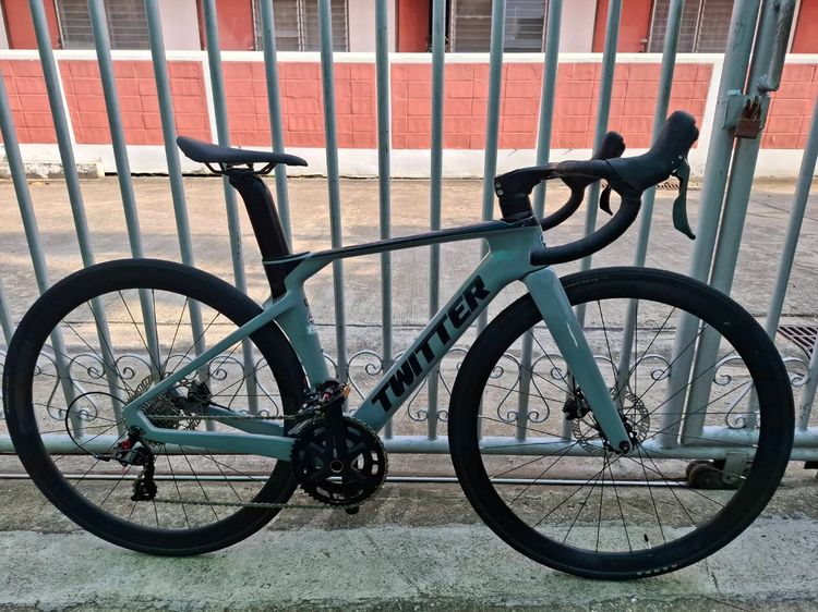 TWITTER R5 PRO คาร์บอนแอโร่ ดิสก์เบรก ล้อขอบสูง สภาพสวย พร้อมปั่น 📍กรุงเทพฯ รูปที่ 2