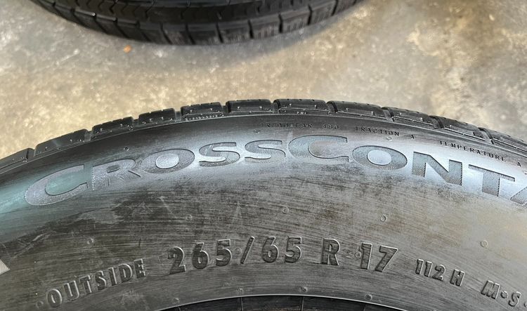 ✨ยางป้ายแดง✨265-65-17 Continental💥ปี 25💥💖สวยกริ๊บ💖 รูปที่ 4