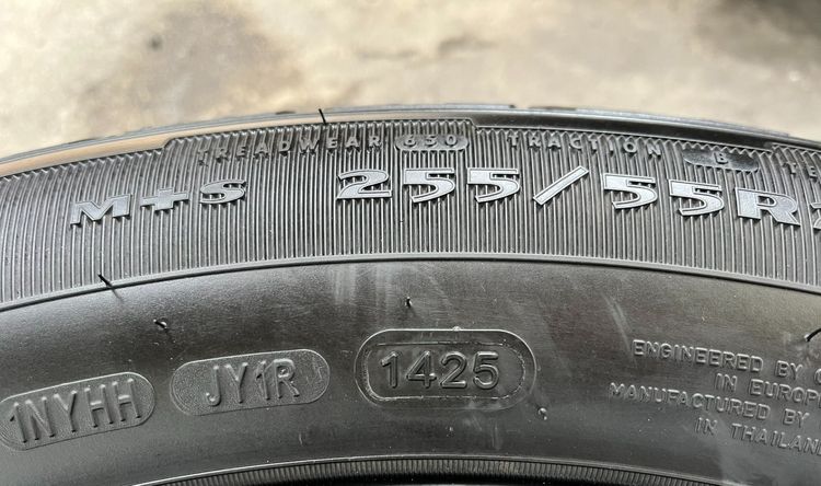 ✨ยางป้ายแดง✨255-55-20 Goodyear💥ปี 25💥🚘เหมาะสำหรับ รถกระบะตัวสูง และ SUV ทุกรุ่น รูปที่ 6