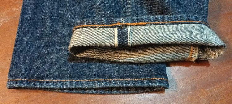 กางเกงยีนส์EVISU ซิงเกิ้ล.ริมสองสีแท้ รูปที่ 17