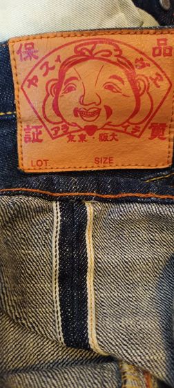 กางเกงยีนส์EVISU ซิงเกิ้ล.ริมสองสีแท้ รูปที่ 18