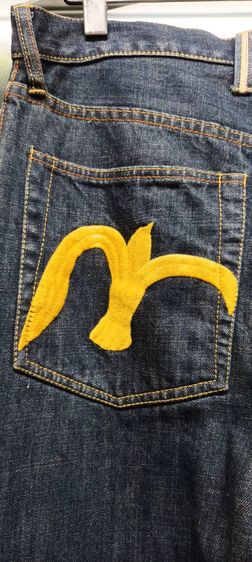 กางเกงยีนส์EVISU ซิงเกิ้ล.ริมสองสีแท้ รูปที่ 5