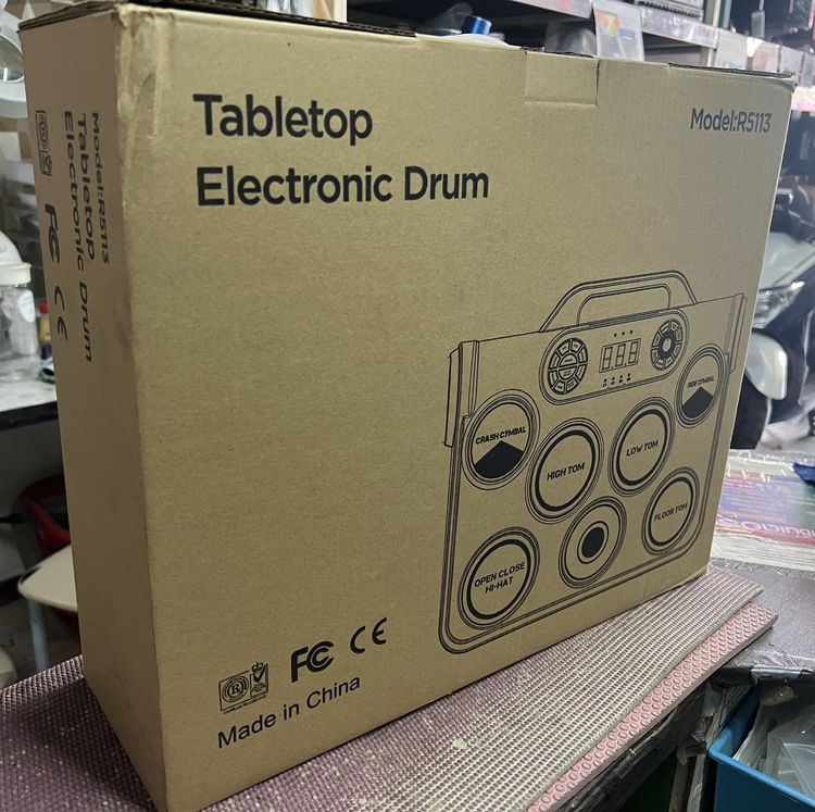 ขายกลองไฟฟ้า Tabletop Electronic Drum Model R5113 สภาพดี รูปที่ 6