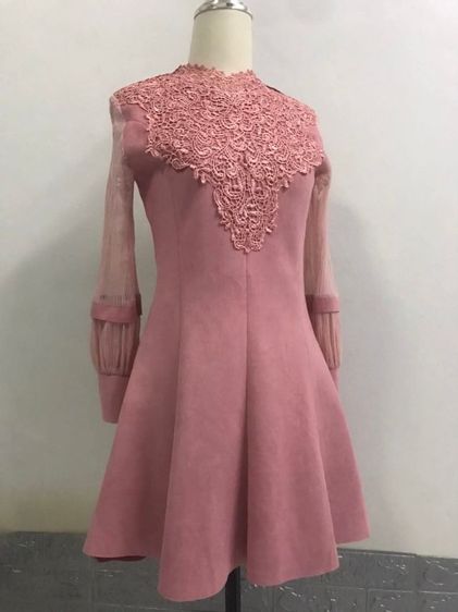 เดรสชมพู