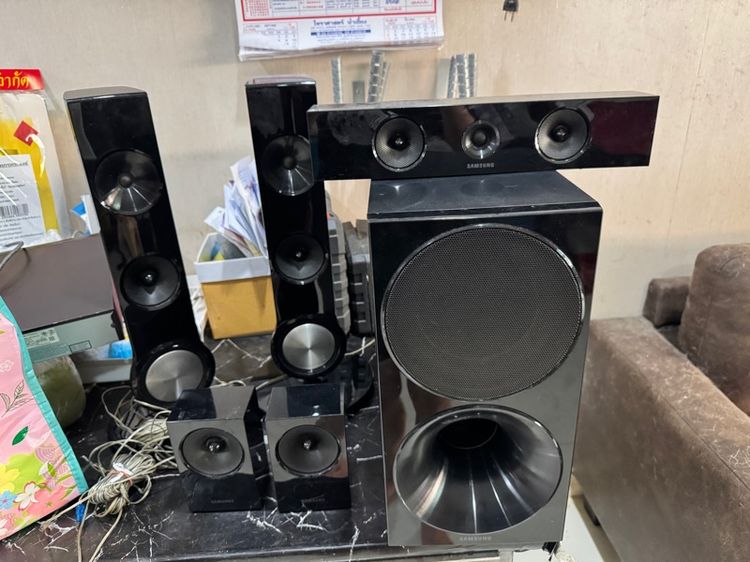ชุดลำโพงพร้อมเครื่องเล่น DVD samsung  รูปที่ 3