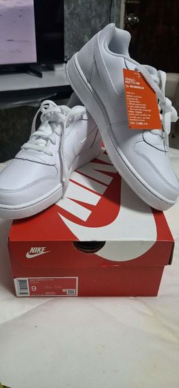 Nike Ebernon Low Triple White รูปที่ 2
