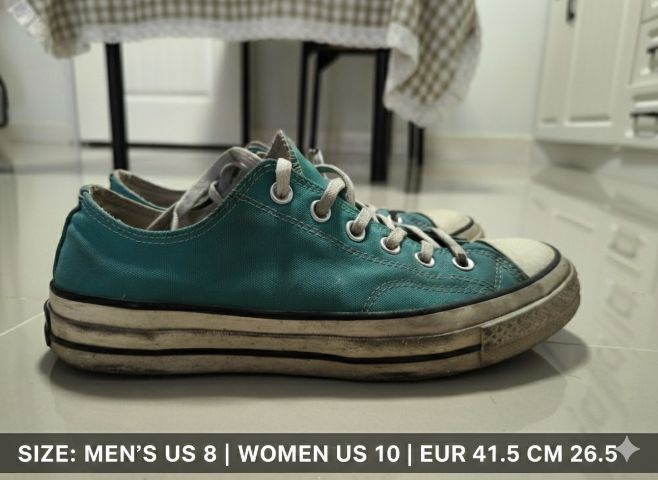 converse chuck green mint size 41.5 รูปที่ 2