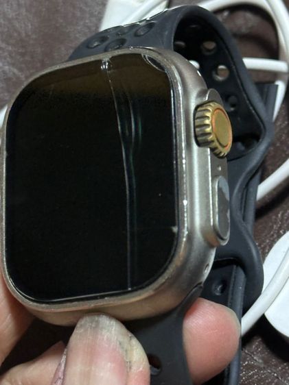 Smart Watch นาฬิกาออกกำลังกาย มีตำหนิจอเท้าแต่ใช้งานได้ปกติอย่าโดนน้ำ รูปที่ 10