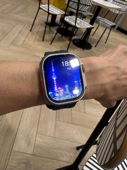 อื่นๆ Smart Watch นาฬิกาออกกำลังกาย มีตำหนิจอเท้าแต่ใช้งานได้ปกติอย่าโดนน้ำ