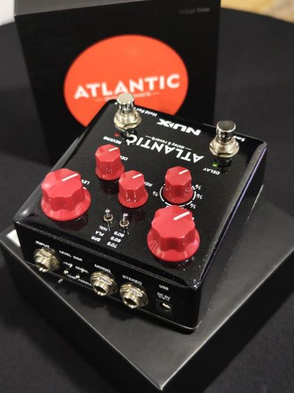 เอฟเฟคกีต้าร์ Delay และ reverb ในตัวเดียว tap tempo ได้