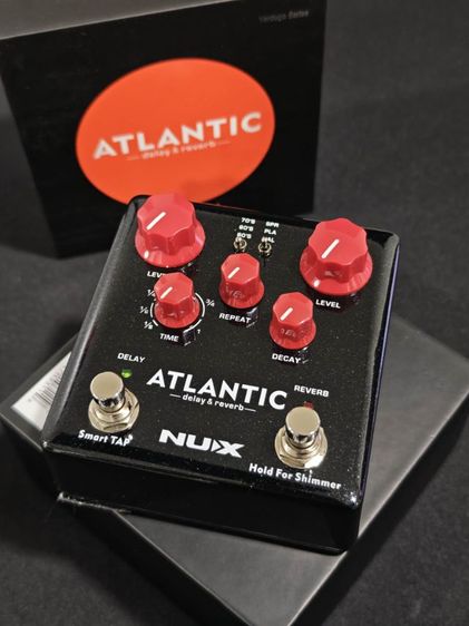 เอฟเฟคกีต้าร์ Delay และ reverb ในตัวเดียว tap tempo ได้ รูปที่ 4