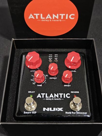 เอฟเฟคกีต้าร์ Delay และ reverb ในตัวเดียว tap tempo ได้ รูปที่ 7