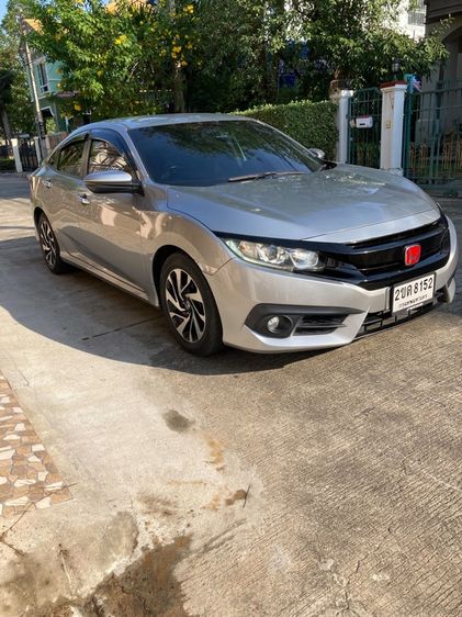 Honda Civic 2016 1.8 E i-VTEC Sedan เบนซิน ไม่ติดแก๊ส เกียร์อัตโนมัติ เทา รูปที่ 2