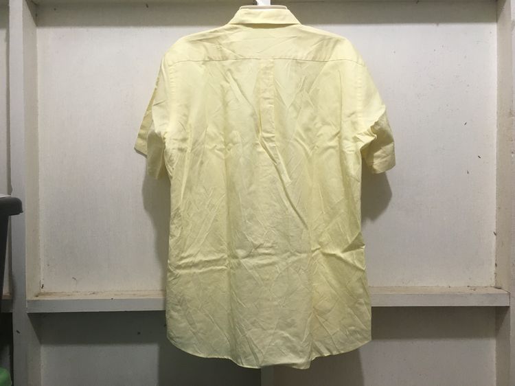 เสื้อเชิ้ต แบรนด์ UNIQLO สีเหลือง  รูปที่ 2