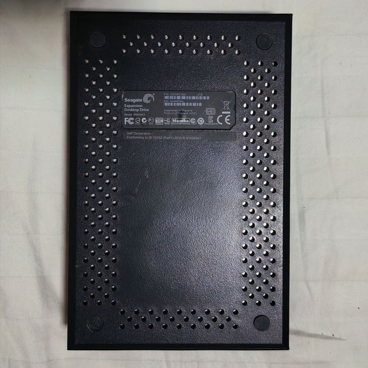 Portable Hard Drive 2TB. Seagate Expansion Desktop Drive SRD00F2 สภาพดี ใช้ได้ปรกติ รูปที่ 2