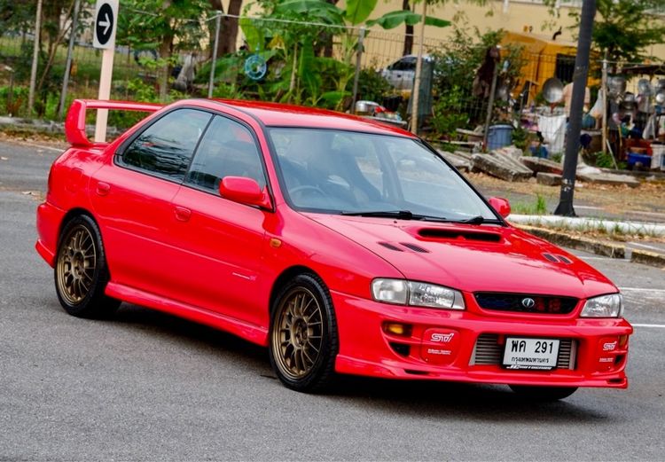 Subaru Impreza 1994 2.0 WRX STi 4WD Sedan เบนซิน ไม่ติดแก๊ส เกียร์ธรรมดา แดง รูปที่ 3