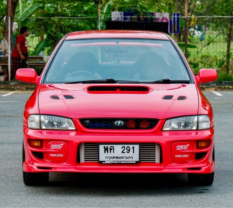 Subaru Impreza 1994 2.0 WRX STi 4WD Sedan เบนซิน ไม่ติดแก๊ส เกียร์ธรรมดา แดง รูปที่ 2