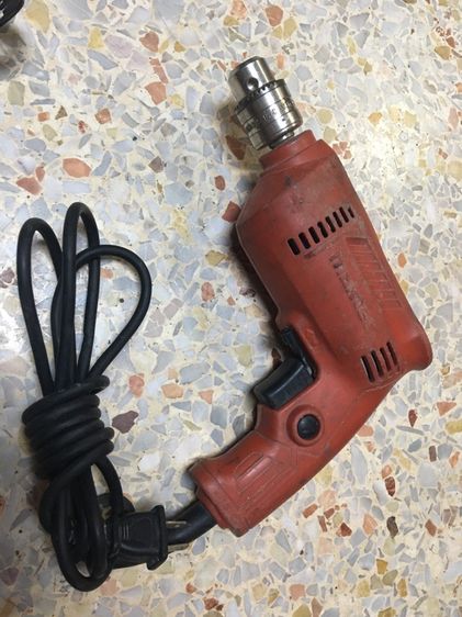 อุปกรณ์เครื่องมือช่าง สว่านไฟฟ้า ปรับซ้ายขวาได้ maktec MT60 สภาพดีพร้อมใช้งานแท้