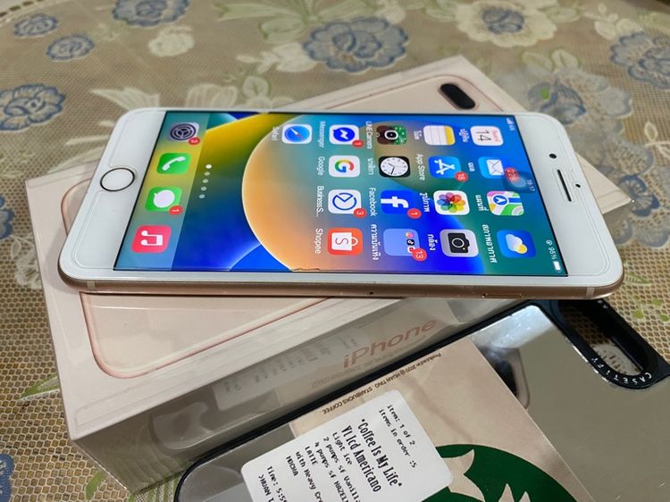 iPhone 8plus เครื่องใช้งานเอง ถนอม ยังสวยอยู่มาก
