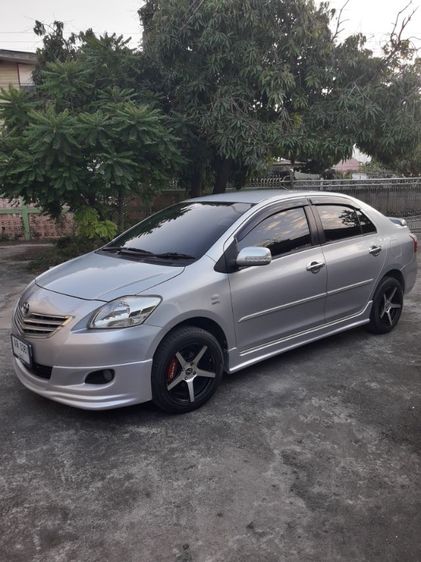 Toyota Vios 2010 1.5 E เบนซิน ไม่ติดแก๊ส เกียร์อัตโนมัติ เทา รูปที่ 4