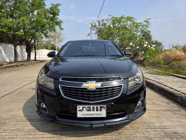 Chevrolet Cruze 2014 2.0 LTZ Sedan ดีเซล ไม่ติดแก๊ส เกียร์อัตโนมัติ ดำ รูปที่ 2