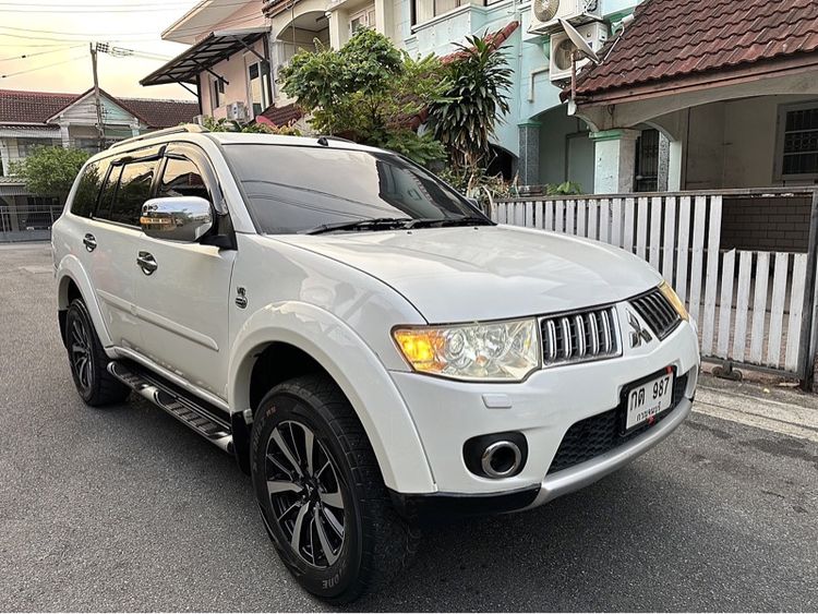 Mitsubishi Pajero Sport 2012 3.0 GT Utility-car เบนซิน LPG เกียร์อัตโนมัติ ขาว รูปที่ 3