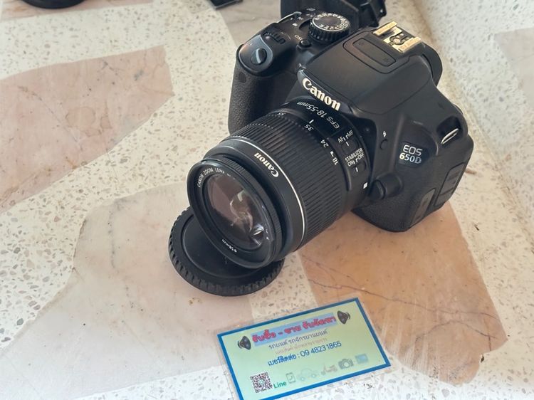 Canon 650D พร้อมเลนส์ 18-55mm สภาพสวย ใช้งานปกติ รูปที่ 6