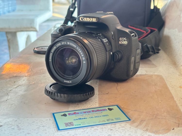 Canon 650D พร้อมเลนส์ 18-55mm สภาพสวย ใช้งานปกติ รูปที่ 2