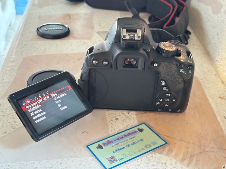 Canon 650D พร้อมเลนส์ 18-55mm สภาพสวย ใช้งานปกติ รูปที่ 7