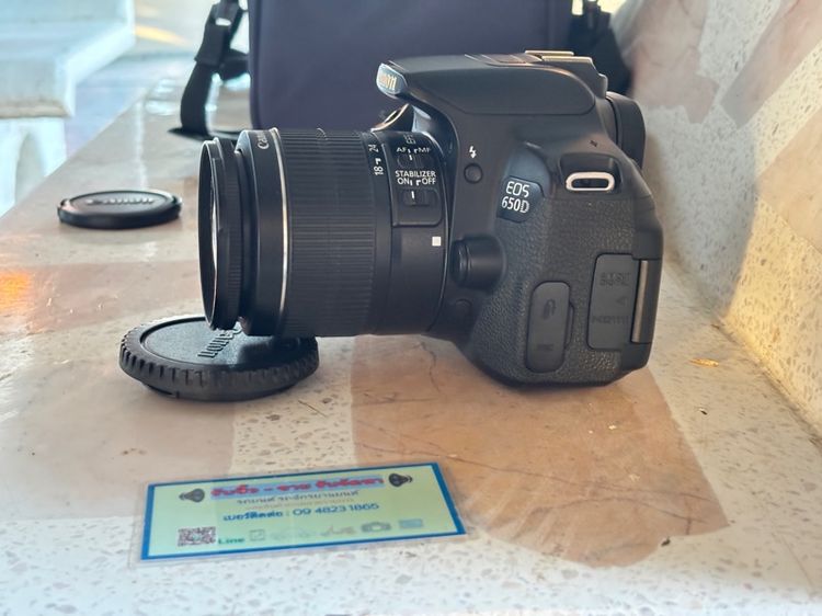 Canon 650D พร้อมเลนส์ 18-55mm สภาพสวย ใช้งานปกติ รูปที่ 5