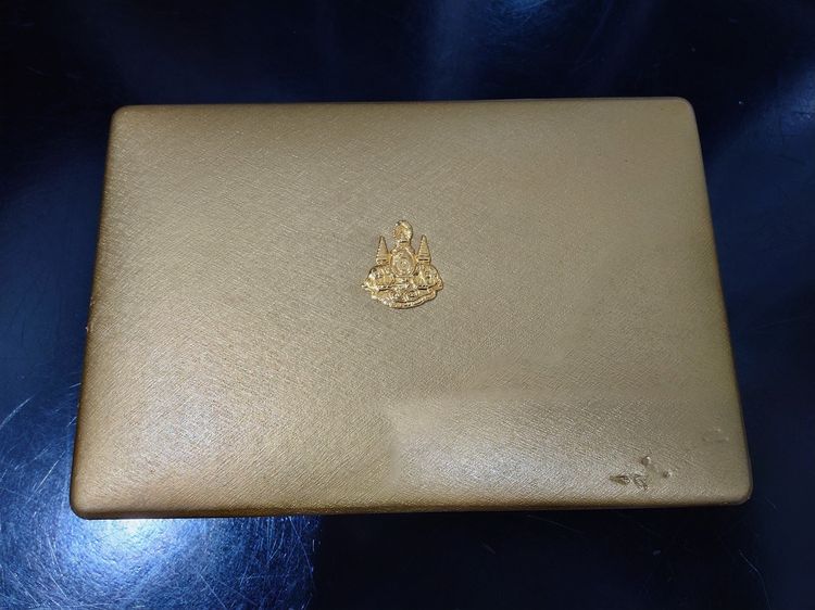 เหรียญพระพุทธปัญจภาคี เนื้อทองแดงชุบสามกษัตริย์ พิมพ์ใหญ่ ที่ระลึกพระราชพิธีกาญจนาภิเษก ในหลวงรัชกาลที่9 ปี พ.ศ.2539 พร้อมกล่อง รูปที่ 6