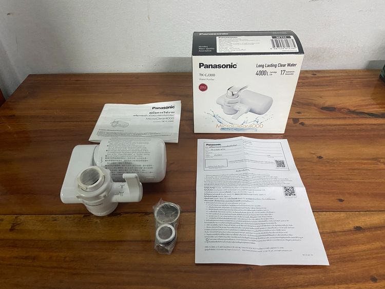 Panasonic เครื่องกรองน้ำแบบติดหัวก๊อก พร้อมไส้กรอง รุ่น TK-CJ300-WTH รูปที่ 18