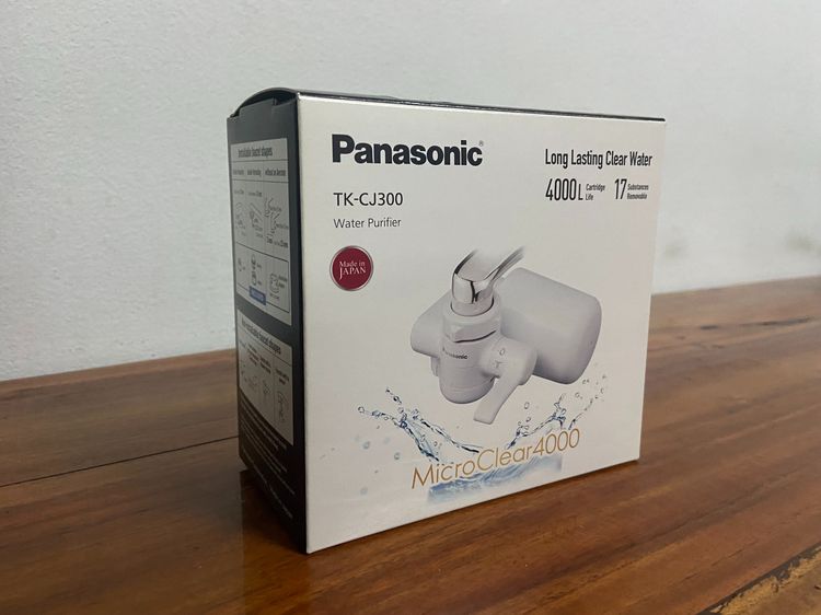 Panasonic เครื่องกรองน้ำแบบติดหัวก๊อก พร้อมไส้กรอง รุ่น TK-CJ300-WTH รูปที่ 3