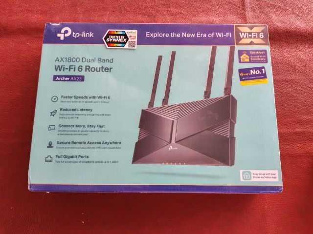 อุปกรณ์เครือข่าย Router TP-LINK (Archer AX23) มือ1 ยังไม่ได้แกะซิล 