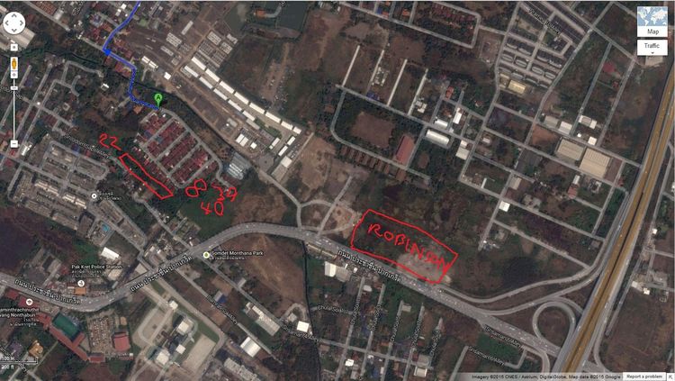 ขายที่ดิน 3 แปลง ทั้งหมดใกล้ทางด่วนลงศรีสมาน เซ็นทรัลแจ้งวัฒนะ ใกล้สิ่งอำนวยความสะดวก ตัวที่ออกถนนติวานนท์ประมาณ 1 กิโล หรือถนนใหญ่ศรีสมาน รูปที่ 3