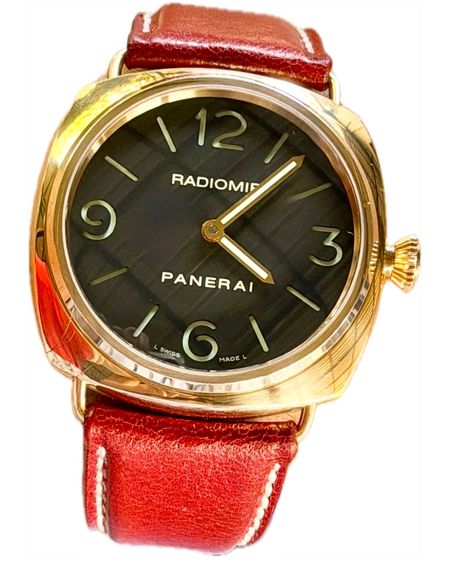 ขายนาฬิกา Panerai Radiomir ขนาด 45 mm Rose Gold 18k ของแท้ รูปที่ 4