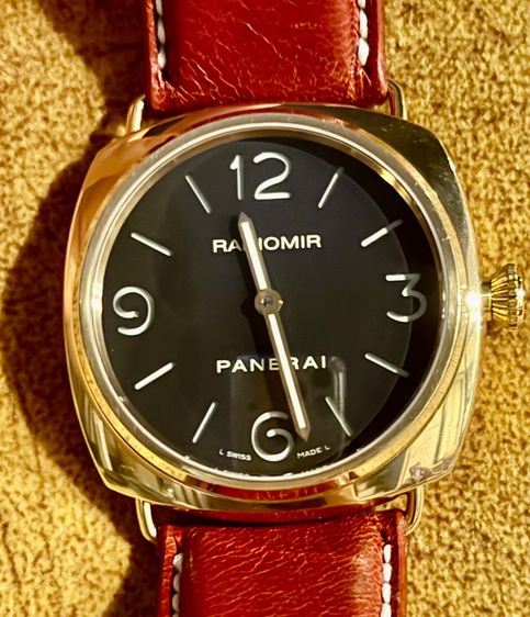 ขายนาฬิกา Panerai Radiomir ขนาด 45 mm Rose Gold 18k ของแท้ รูปที่ 2