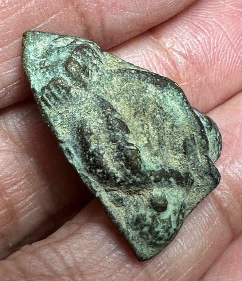 พระปิดตาหล่อโบราณเนื้อสัมฤทธิสำนักเขาอ้อ  รูปที่ 6