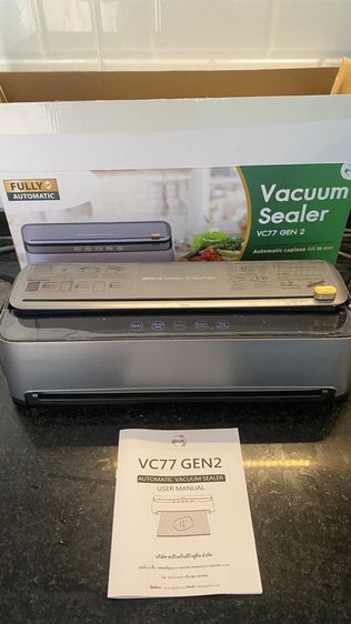 เครื่องซีลสูญญากาศ อัตโนมัติ VC77-G2 (อยู่ในประกัน)