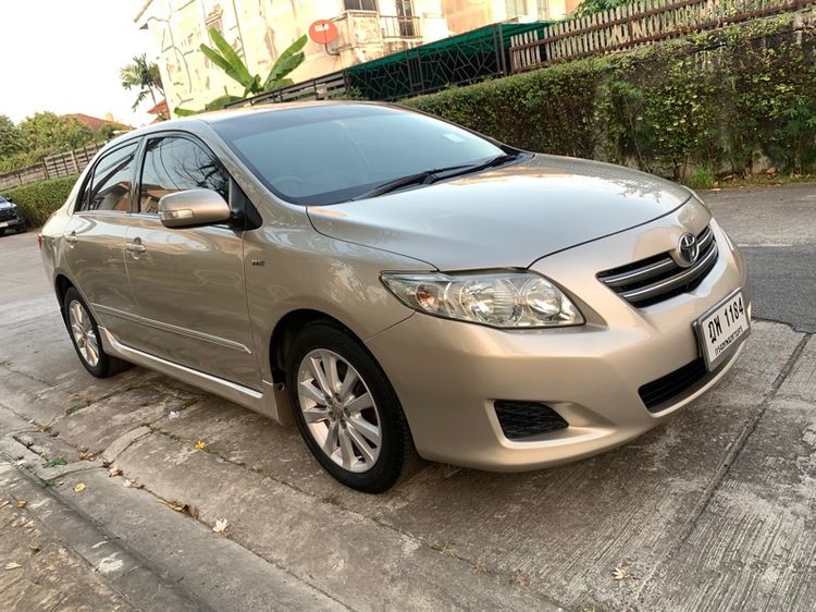 Toyota Altis 2010 1.8 G Sedan เบนซิน ไม่ติดแก๊ส เกียร์อัตโนมัติ บรอนซ์ทอง รูปที่ 2
