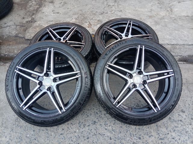 แม็ก ขอบ 17 4 รู 100 พร้อมยางมิชลิน ปี 21 รูปที่ 4