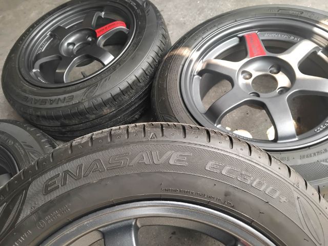 TE37 สีเทากันพร้อมยาง Dunlop ปี 23 รูปที่ 6