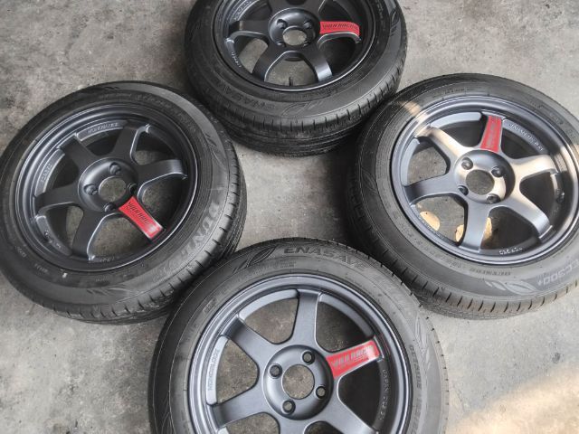 TE37 สีเทากันพร้อมยาง Dunlop ปี 23 รูปที่ 3