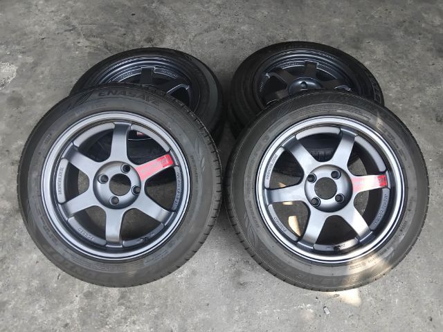 TE37 สีเทากันพร้อมยาง Dunlop ปี 23 รูปที่ 5