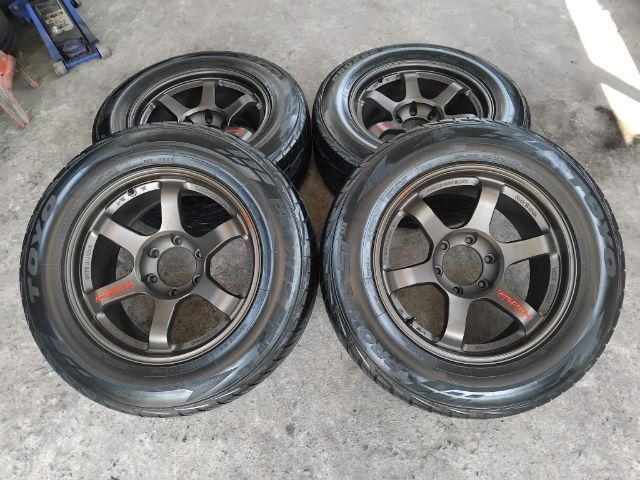 TE37 กว้าง 9 ออฟ 0 งานโปรแม็ก พร้อมยาง Toyo ปี 22 รูปที่ 3