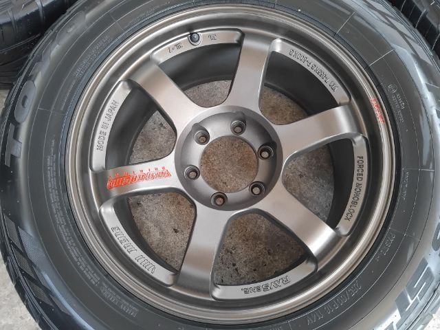 TE37 กว้าง 9 ออฟ 0 งานโปรแม็ก พร้อมยาง Toyo ปี 22 รูปที่ 5