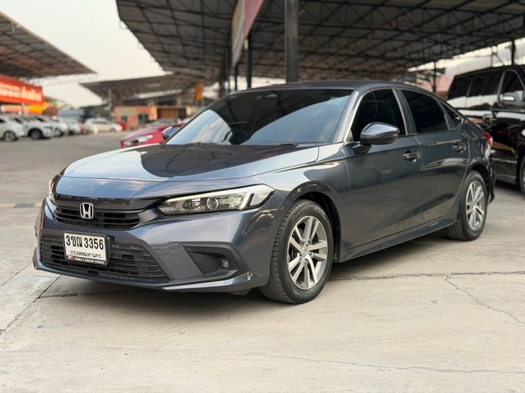 Honda Civic 2021 1.5 EL Sedan เบนซิน ไม่ติดแก๊ส เกียร์อัตโนมัติ เทา รูปที่ 3