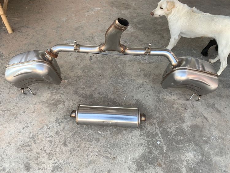 ชุดปลายท่อไอเสียคู่ Honda Civic 1.5 turbo รูปที่ 7