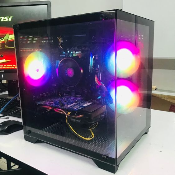 คอม ryzen เคสตู้ปลาสวยๆ เล่นเกมส์ ทำงาน ออกแบบกราฟิกได้ เครื่องไว รูปที่ 2